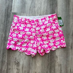 NWT Tusk in the Sun Lilly Pulitzer buttercup shorts size 4